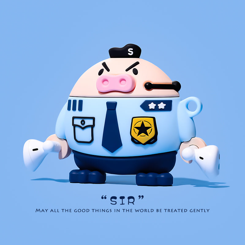 Hochwertige Apple AirTag Hülle: Lustiges Hundemotiv, Silikon Case | Schützende Anti-Verlust Cover für AirTags Locator