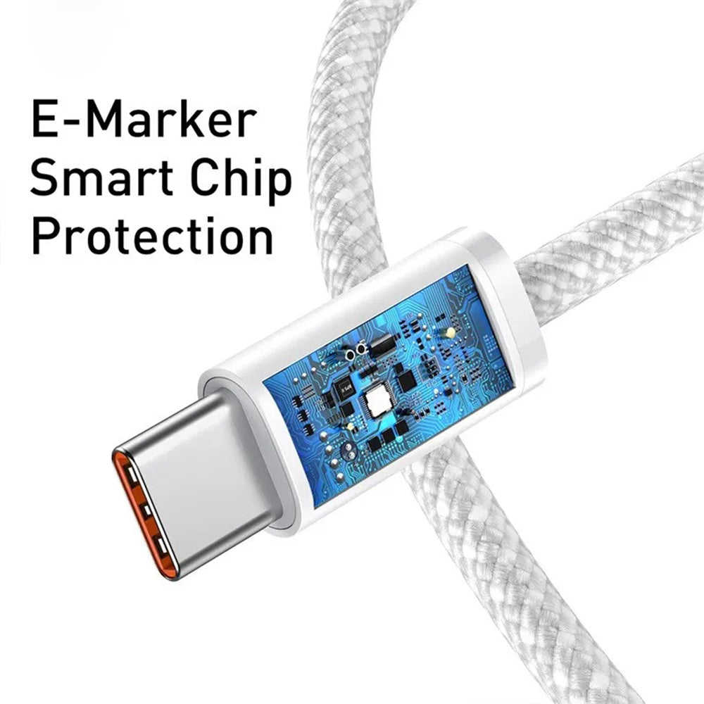 High Durability USB-C Kabel für Apple iPhone 15 Pro Max, PD 60W Schnellladung, Huawei, Xiaomi, Samsung, Typ C Geflechtkabel