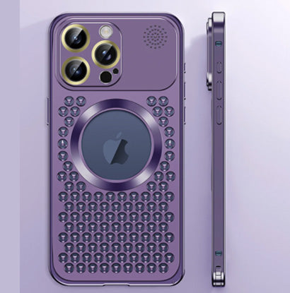 Hochwertige magnetische Wärmeableitungshülle, MagSafe, Abdeckung,  aus Metall | Apple iPhone 12/13/14/15 Pro Max Plus – Aluminiumabdeckung - Phone Heaven Zone