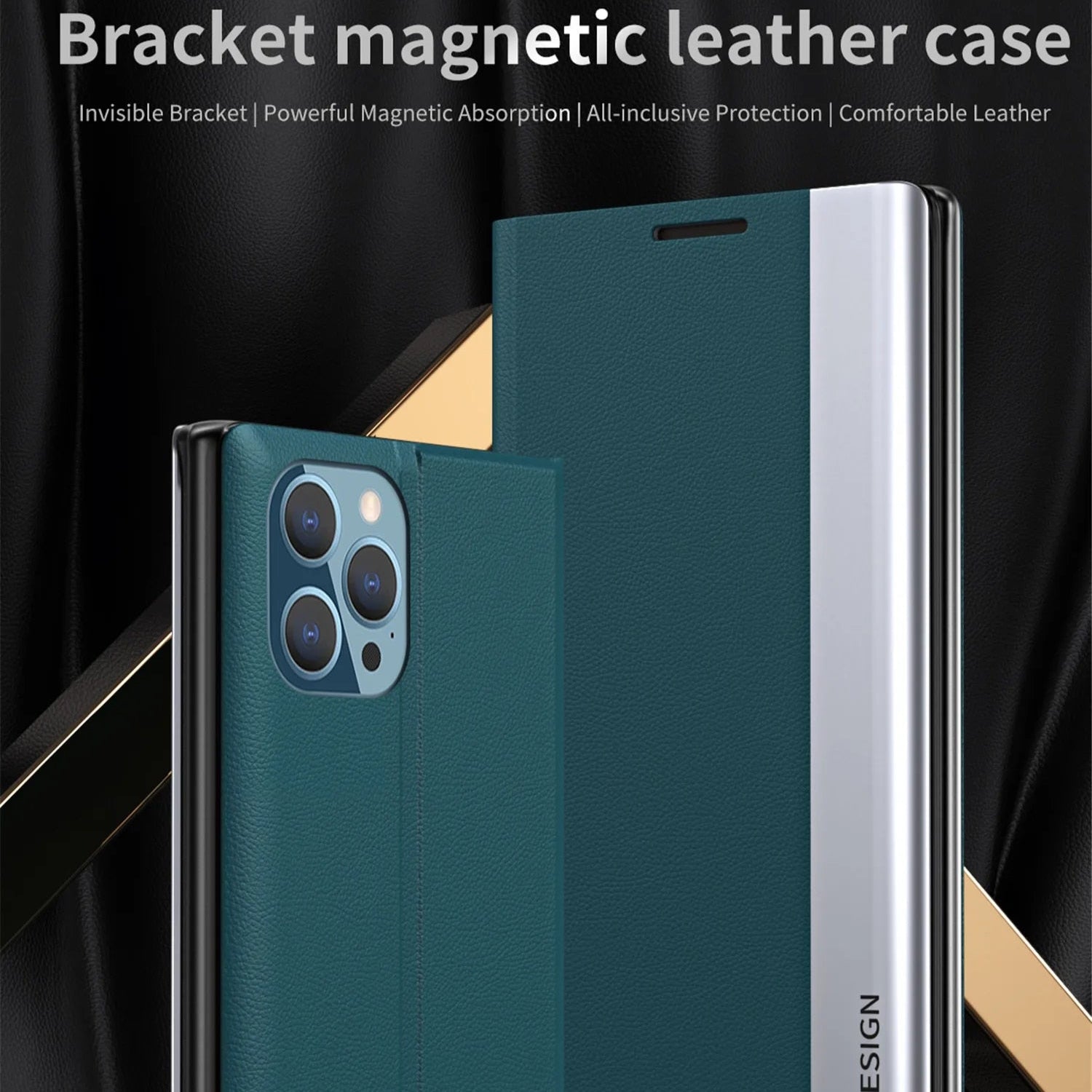 Premium Flip Hülle, MagSafe, Abdeckung, | Apple iPhone 14 13 11 15 Pro Max 12 Mini XS XR X SE 2020 6 6S 7 8 Plus - Stand Buch Cover Telefonhülle Magnetverschluss - Phone Heaven Zone