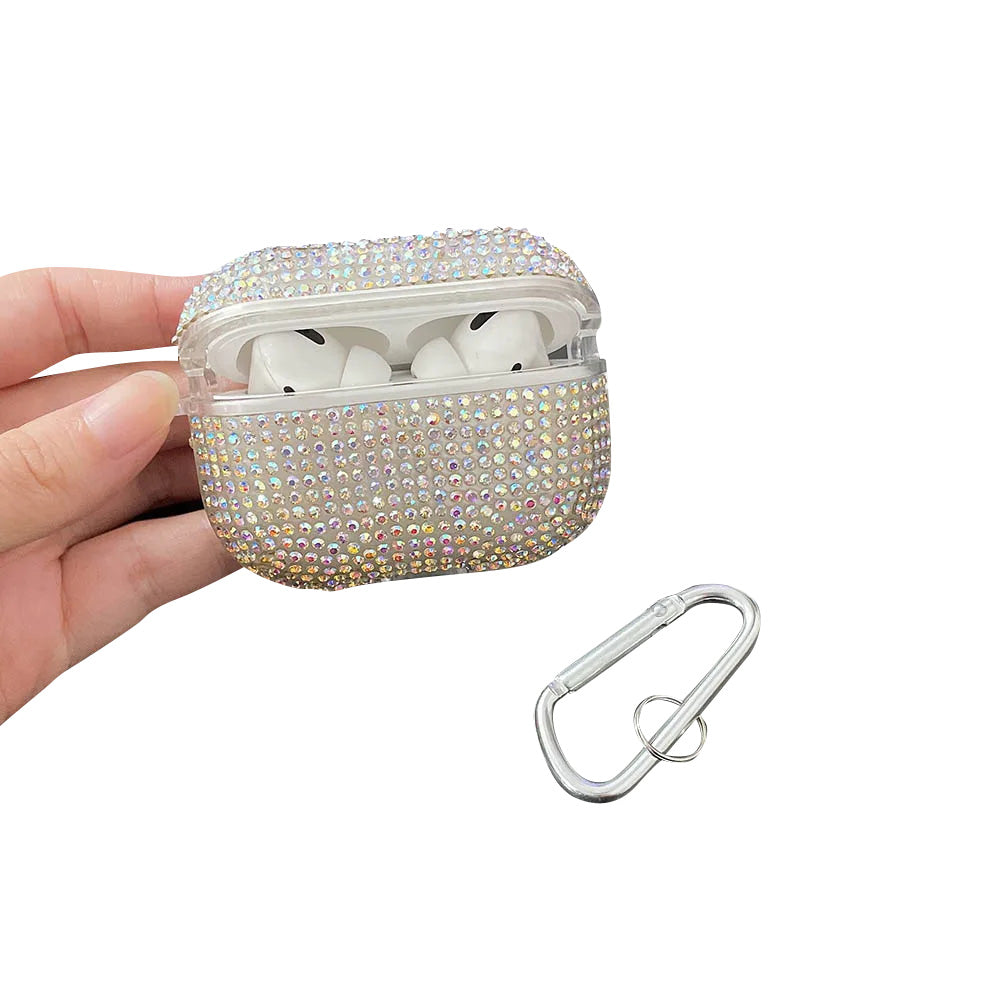 Luxury 3D Bling Diamond Case for Apple AirPods 4/3/2/1 and Pro Series 2024/2022/2021/2019/2016 Pro & AirPods MagSafe Case Accessory for Wireless Bluetooth Headphones