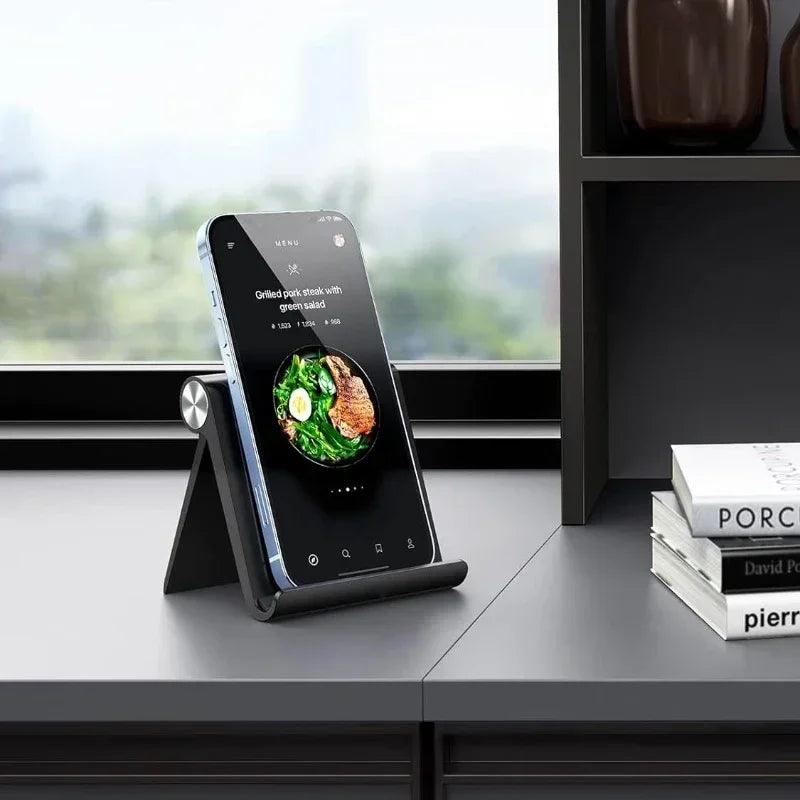 Hochwertiges Handyhalterung für Schreibtisch Ständer,Smartphone & Tablet für Apple iPhone 15,14,13 Tragbarer Mobilhalter