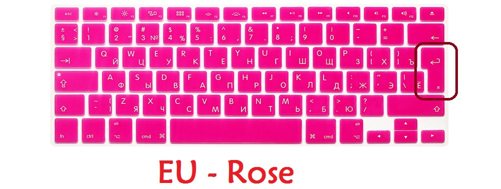 Premium Keyboard Protection Skin for Macbook Air/Pro/M3/M2/M1: 16,14,13-inch | 2024/2023/2022/2020 Series High-Quality Keyboard Cover