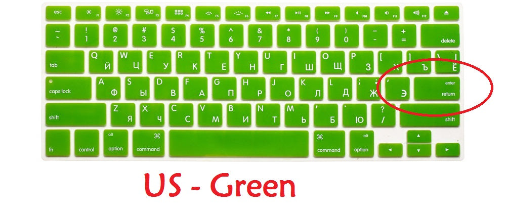 Premium Keyboard Protection Skin for Macbook Air/Pro/M3/M2/M1: 16,14,13-inch | 2024/2023/2022/2020 Series High-Quality Keyboard Cover