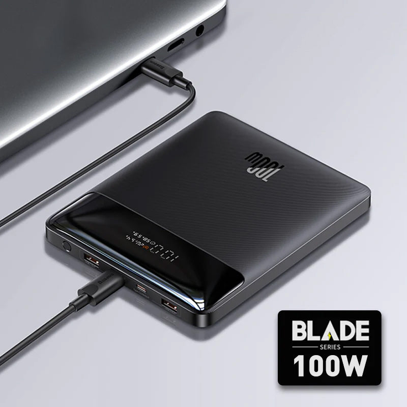 Premium 20000mAh Power Bank – Typ C PD Schnellladung, tragbares externes Ladegerät für Notebooks, Laptop, MacBook, Smartphones, Apple iPhone, Samsung, iOS & Android | Zuverlässige Energie für unterwegs