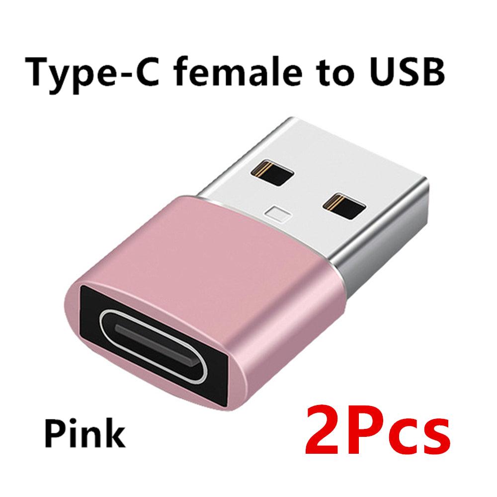 Premium 3D USB OTG Adapter | Typ C für Apple iPhone 15 Pro Max 14, Airpods, Typ C Kabel – Datenladekonverter - Phone Heaven Zone