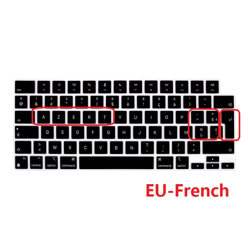 Premium Keyboard Protection Skin for Macbook Air/Pro/M3/M2/M1: 16,14,13-inch | 2024/2023/2022/2020 Series High-Quality Keyboard Cover