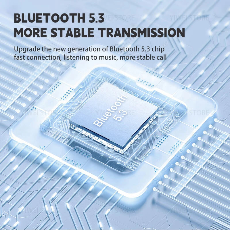 Hochwertige Drahtlose Kopfhörer mit 40dB Geräuschunterdrückung, TWS Ohrhörer, 6 Mikrofone, AI HD Anruf, Bluetooth 5.0, HiFi,