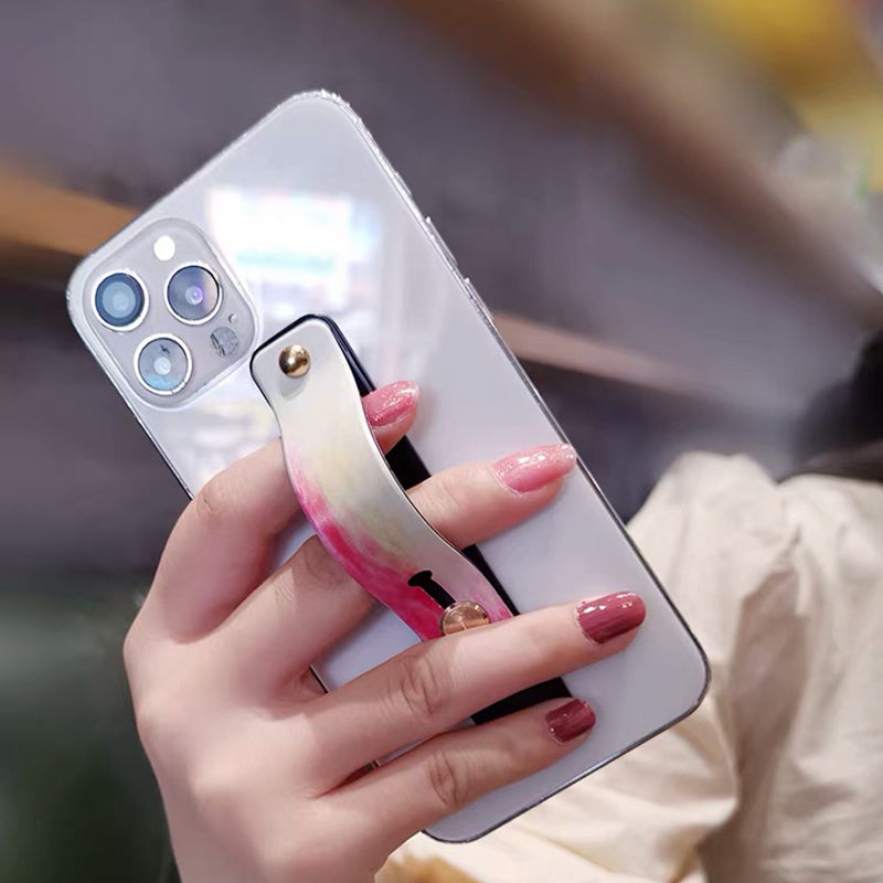 Premium Durchsichtige Candy-Farbe für Apple iPhone 17/17 Air, 16/16e, 15, 14, 13 Pro Max Plus Hülle | Handgelenksband Handyhalter Klare Soft-Silikon Apple iPhone Case