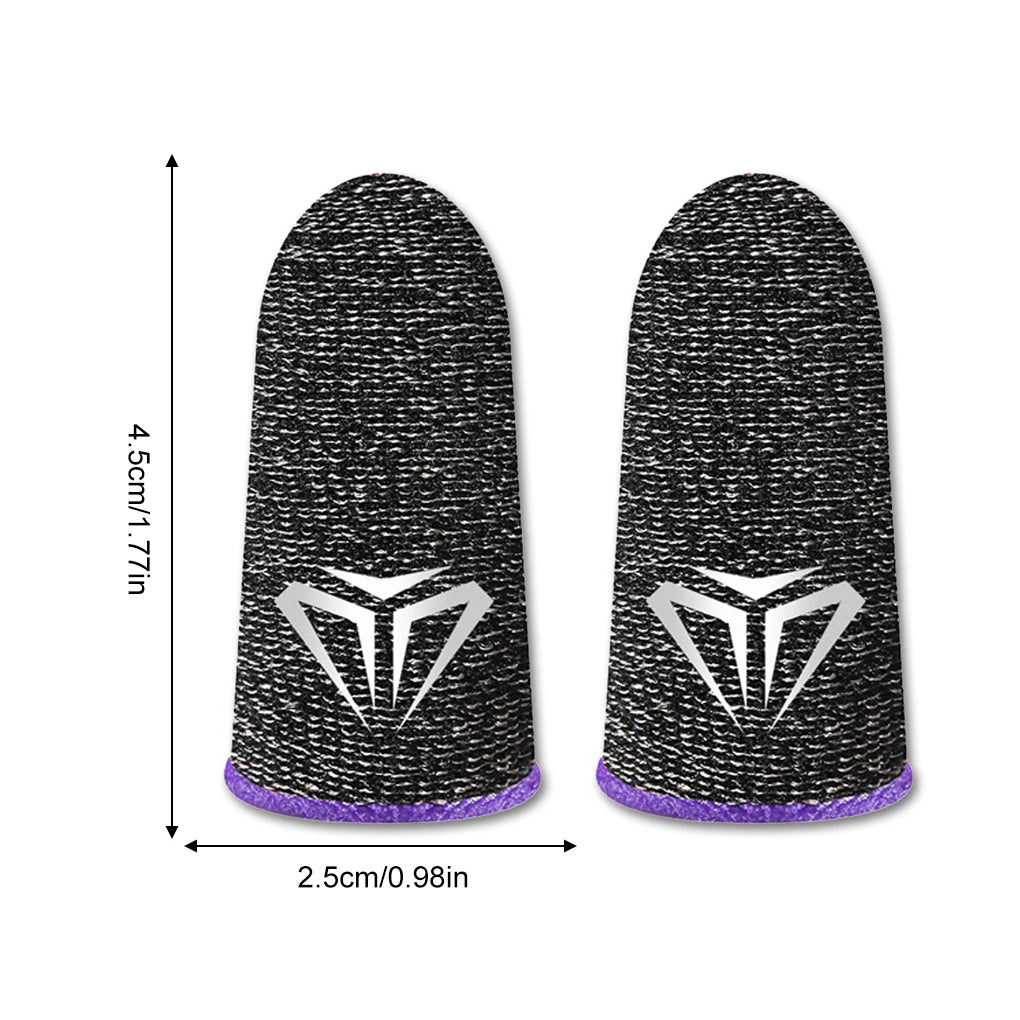 Premium 10 Stück Handy-Spiel Fingertip-Handschuhe für PUBG Gamer - Schweißfest, Rutschfest, Touchscreen Fingerhülsen