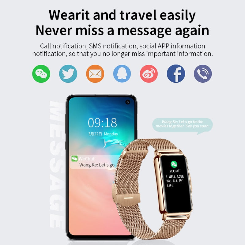 Premium Smartwatch with Heart Rate Monitor, Step Counter, Sleep Tracking & Bluetooth Calling – Compatible with Android & iOS | For Women & Men