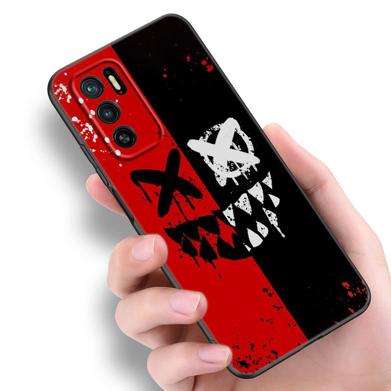 Premium Robuste Teufel Bad Boy Design iPhone Hülle | MagSafe-Case mit Rundumschutz & Kameralinsenschutz für Apple iPhone 17/17 Air, 16/16e, 15, 14, 13 Pro Max Plus Cover | Stoßfeste Handyhülle mit Panzertasche & Stoßstangenabdeckung
