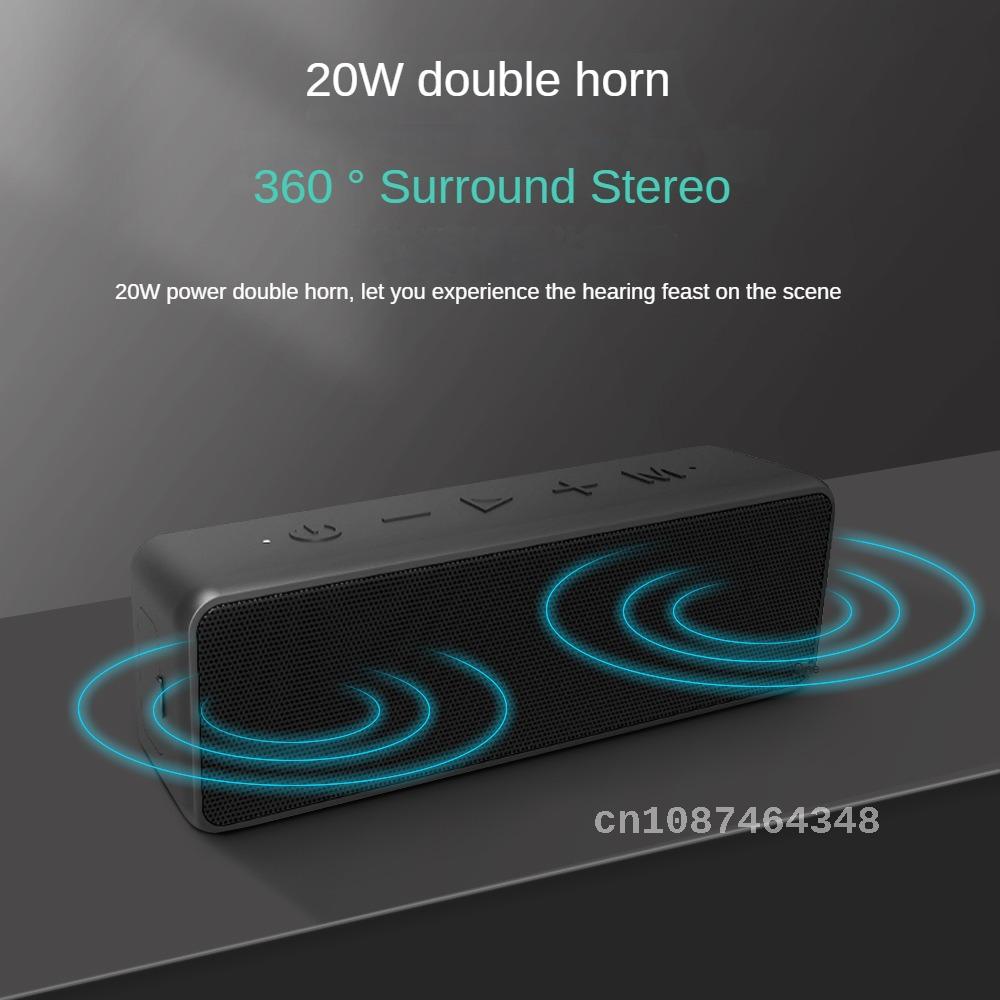 Haut-parleur Bluetooth haut de gamme | Extérieur, portable, étanche IPX7, NFC, autonomie de 24 heures, Micro SD | Compatible avec Apple iPhone 15/14/13/12/11 Pro Max Plus Mini, Android, Samsung