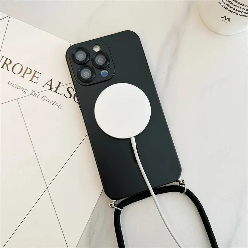 Liquid Silicone Soft TPU Camera Protective MagSafe Case for Apple iPhone 16/15/14/13/12 Pro Max Plus Mini | Wireless Charging, Lens & Full 360° Protection, Scratch-resistant, Water-repellent