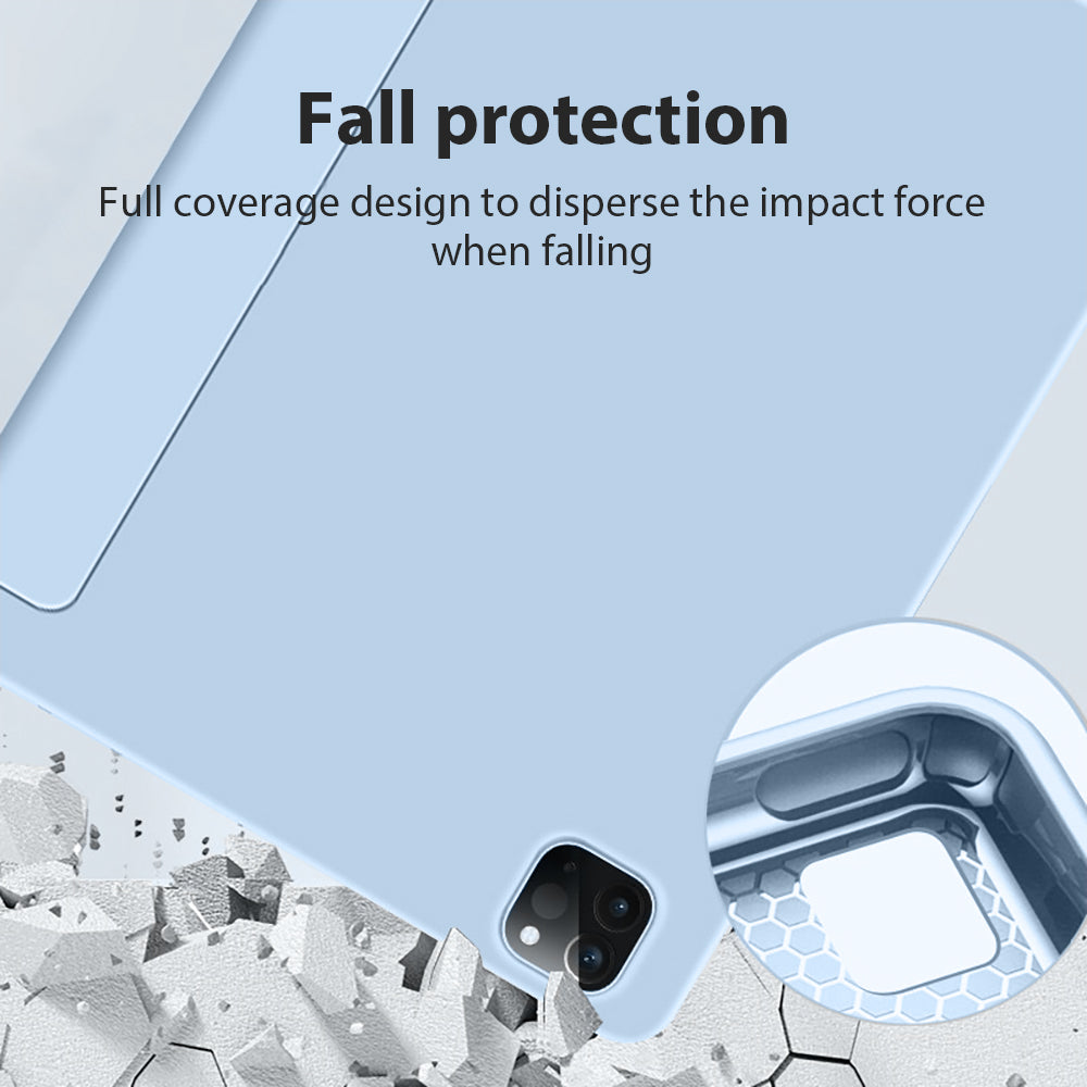 Hülle für Apple iPad Pro 11 12, 9. 10. Generation 10,2 - Hochwertiges Cover für iPad Air 5 4 Mini 6 3 2 1 9,7 10,