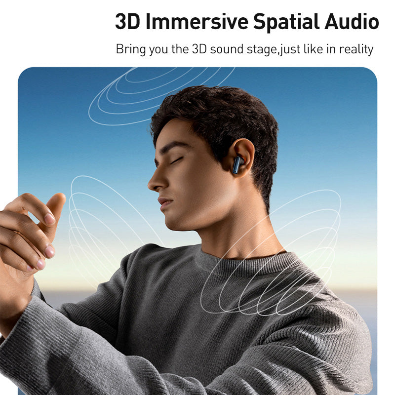 Hochwertiges Baseus Bowie M2S ANC Kopfhörer Bluetooth 5.3 - Aktive Geräuschunterdrückung -48dB, Drahtlose Kopfhörer mit 3D