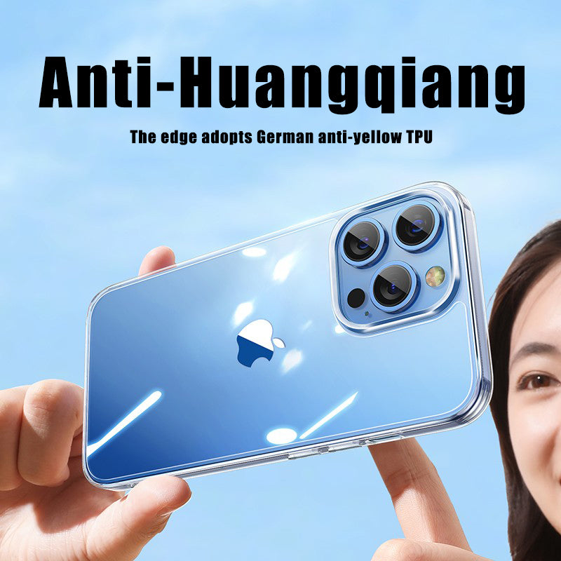 Ultra-Dünne & Schützende für Apple iPhone 17/17 Air, 16/16e, 15, 14, 13 Pro Max Plus Hülle | Premium Stoßfeste Silikonhülle mit Kristallklarer Ästhetischer Anziehungskraft