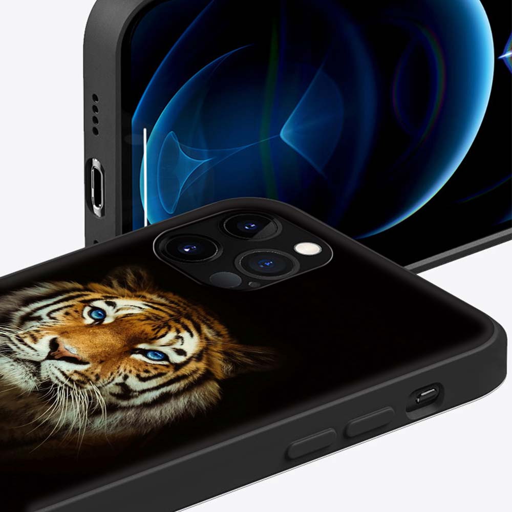 Hochwertige iPhone-Hülle mit Tierdesigns: Wolf, Hund, Katze, Vogel, Löwe, Tiger | MagSafe-kompatibles Case mit Kameralinsenschutz | Premium Hardcase für Apple iPhone 17/17 Air, 16/16e, 15, 14, 13 Pro Max Plus Cover | Stoßsichere Handyhülle & Panzertasche