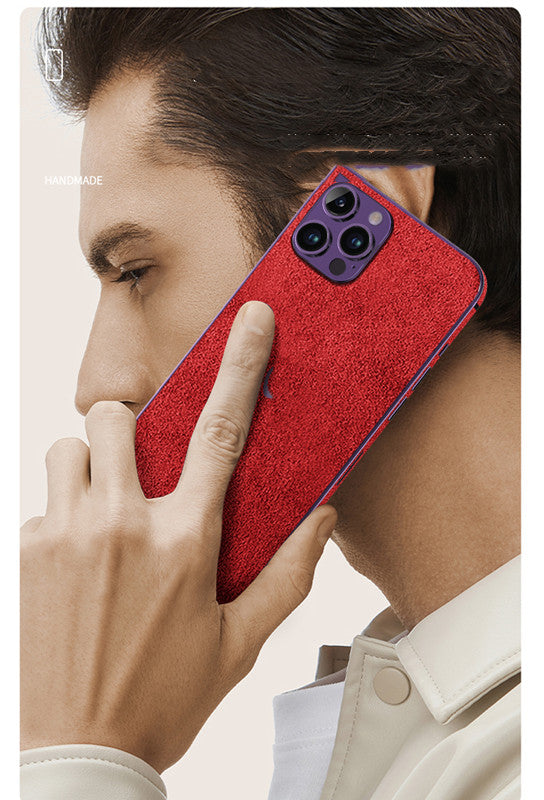 High-Quality Genuine Leather iPhone Case with Strap and Protective Cover | MagSafe Case with 360-Degree Protection & Camera Lens Protection for Apple iPhone 16/16e, 15, 14, 13, 12 Pro Max, Pro, Plus & Mini Cover | Shockproof Phone Case with Armor Shell