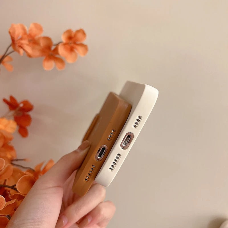 Candy Love Heart Premium iPhone Case | Shockproof Anti-Scratch Colorful Luxury iPhone Soft Silicone Case - Apple iPhone 16/16e, 15, 14, 13, 12 Pro Max, Pro, Plus, Mini Cover