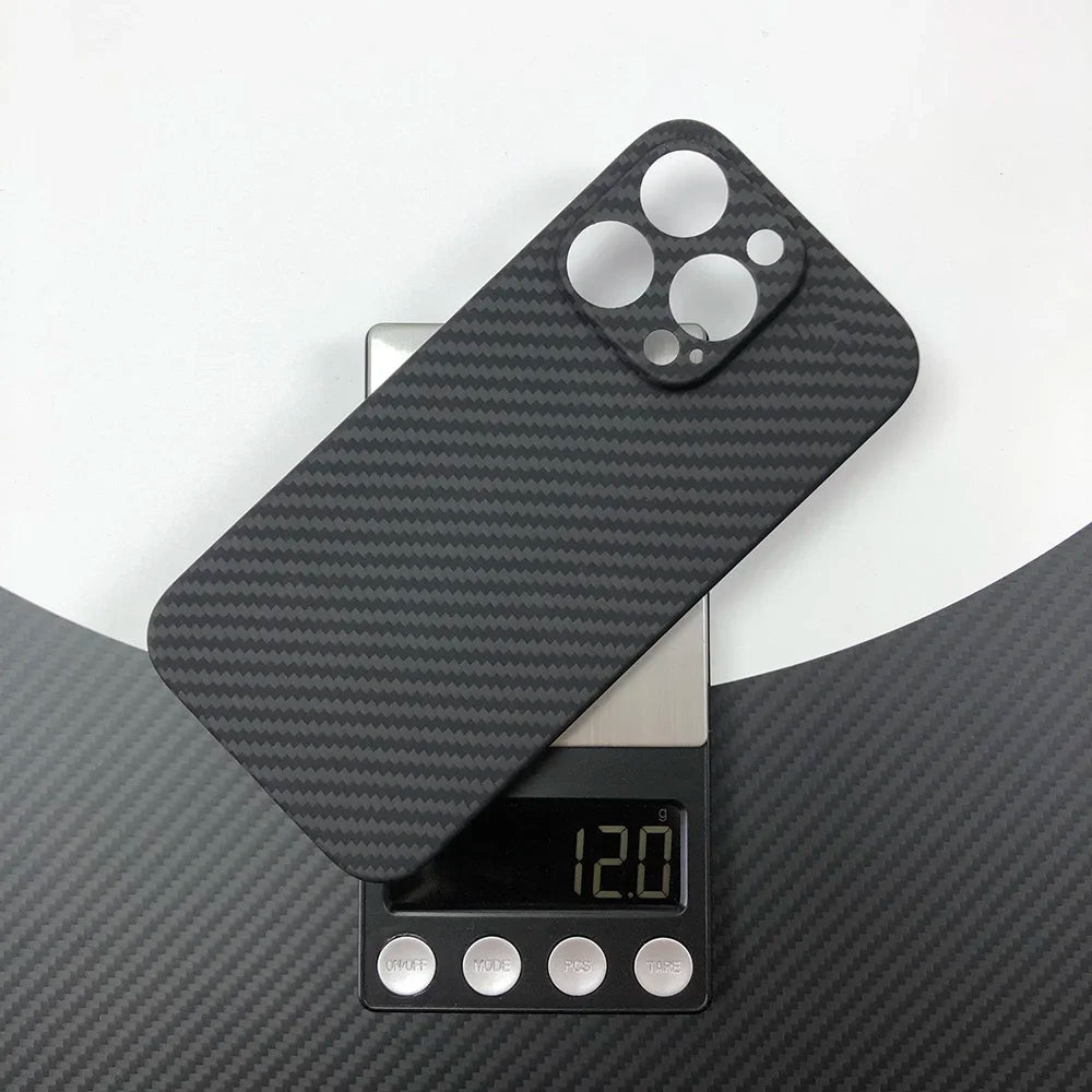 Premium Apple iPhone Case | MagSafe Compatible, Camera Lens Protection, Screen Protection | Ultra Thin, Shockproof, Magnetic, Full All-Around Protection Cover – Carbon Fiber Texture, Soft TPU, Lightweight, Waterproof, Anti-Scratch, Anti-Fingerprint