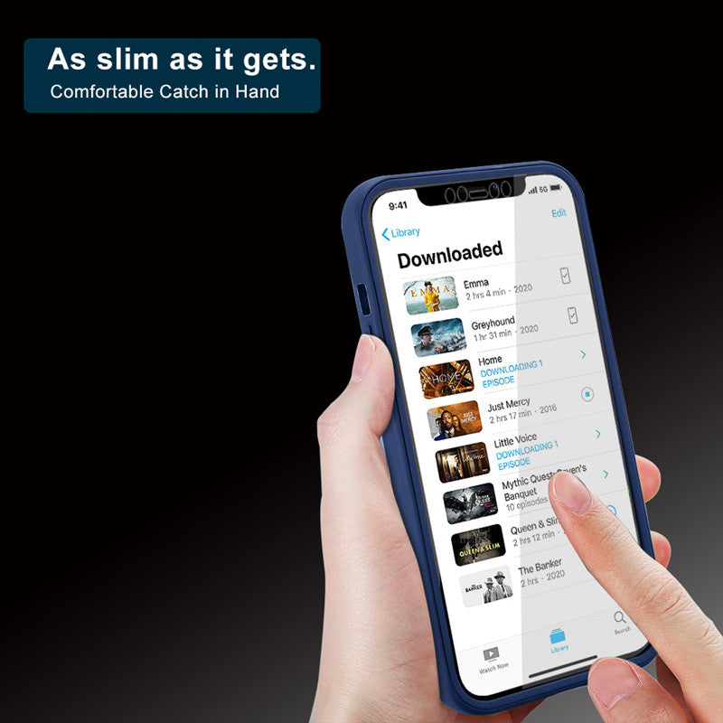 Luxuriöse rundum klare iPhone-Hülle | MagSafe Case mit Bildschirm- und Kameralinsenschutzabdeckung für Apple iPhone 17/17 Air, 16/16e, 15, 14, 13 Pro Max Plus Cover | Transparente Panzertasche, Stoßstangenabdeckung Handyhülle | Premium-Silikon-Schutzhülle