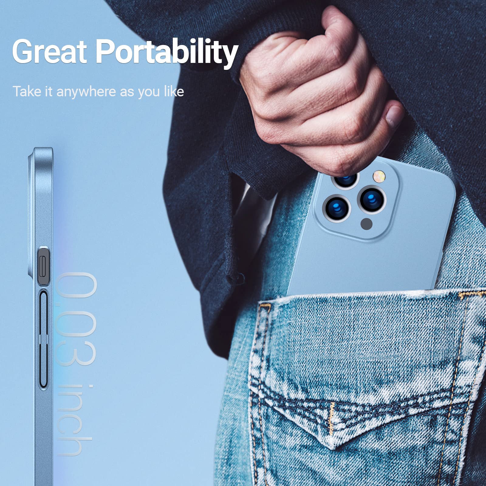 Magnetic Ultra-Thin Car Mount For Apple iPhone 16/15/14/13/12 Pro Max Plus Mini Case | Shockproof Matte Lightweight Protective Cover