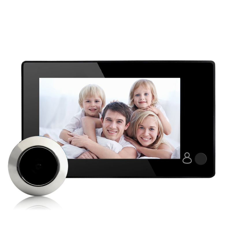 Premium Tuya 1080p 2.4G WiFi Magische Türkamera, Automatische Erfassung, Digitales Türspion, Drahtlose Türklingel für Zuhause
