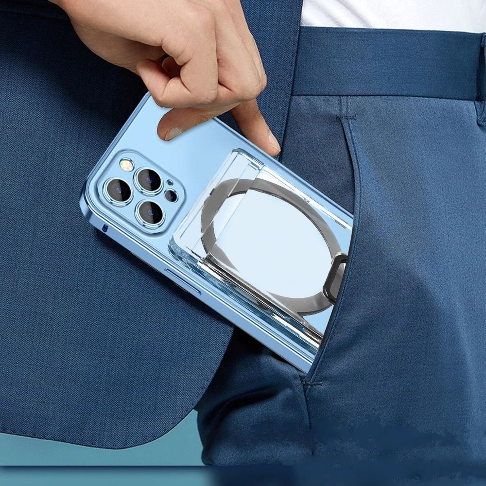 Premium Magsafe Magnetisches Portmonee Hülle für Smartphones, Apple iPhone, Samsung, iOS & Android Starke  Limitierte Auflage