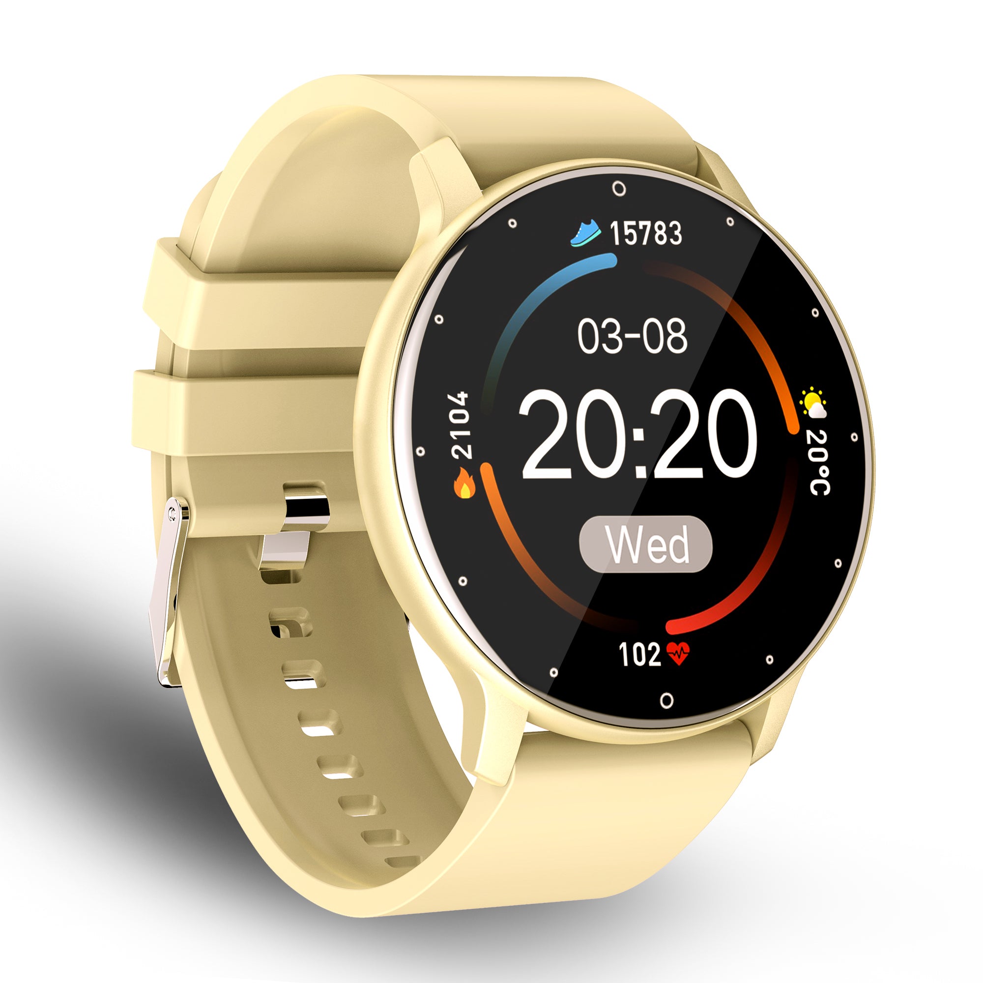 Premium 2024 Neue Smartwatch für Männer: Touchscreen, Sport Fitness, IP67 Wasserdicht, Bluetooth, Android, Apple iOS