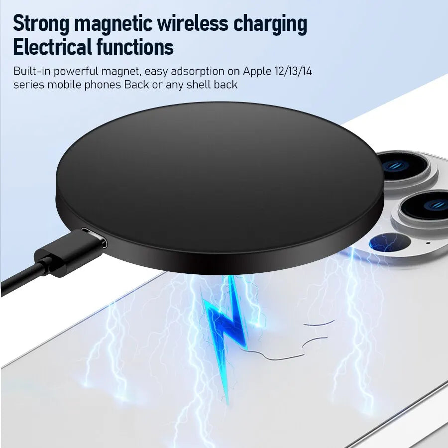 Hacrin 3 in 1 Wireless Charging station for Apple Watch Series 7 Charger Dock Fast Charging Station for Smartphones, Apple iPhone, Samsung, iOS & Android