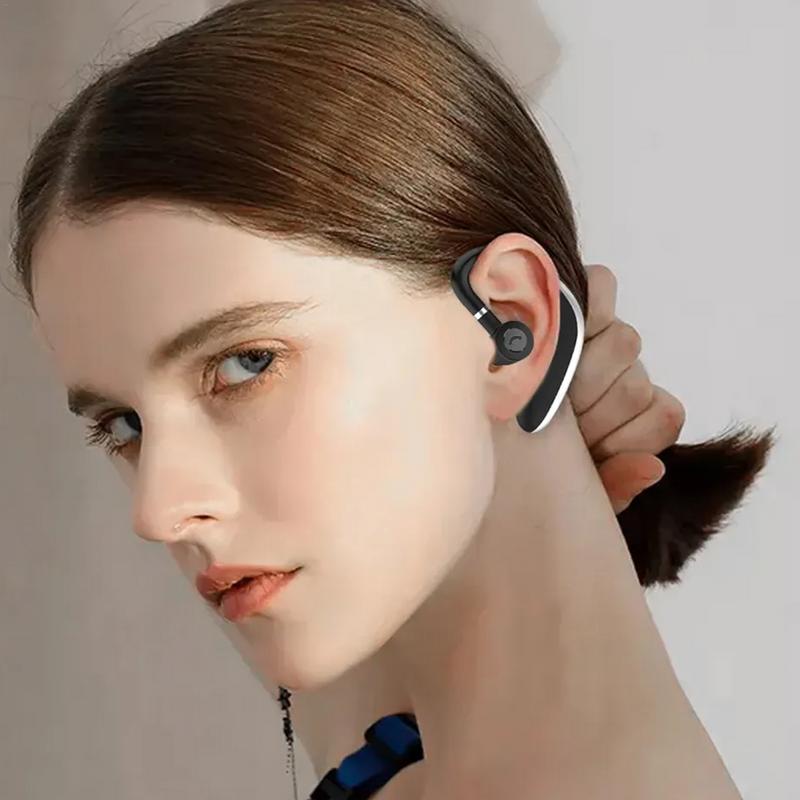 Hochwertige Bluetooth Kopfhörer: Drahtlose Ohrhörer mit Ohrhaken, Bluetooth 5.0, Mikrofon – 40 Std. Laufzeit, ideal für Fitness