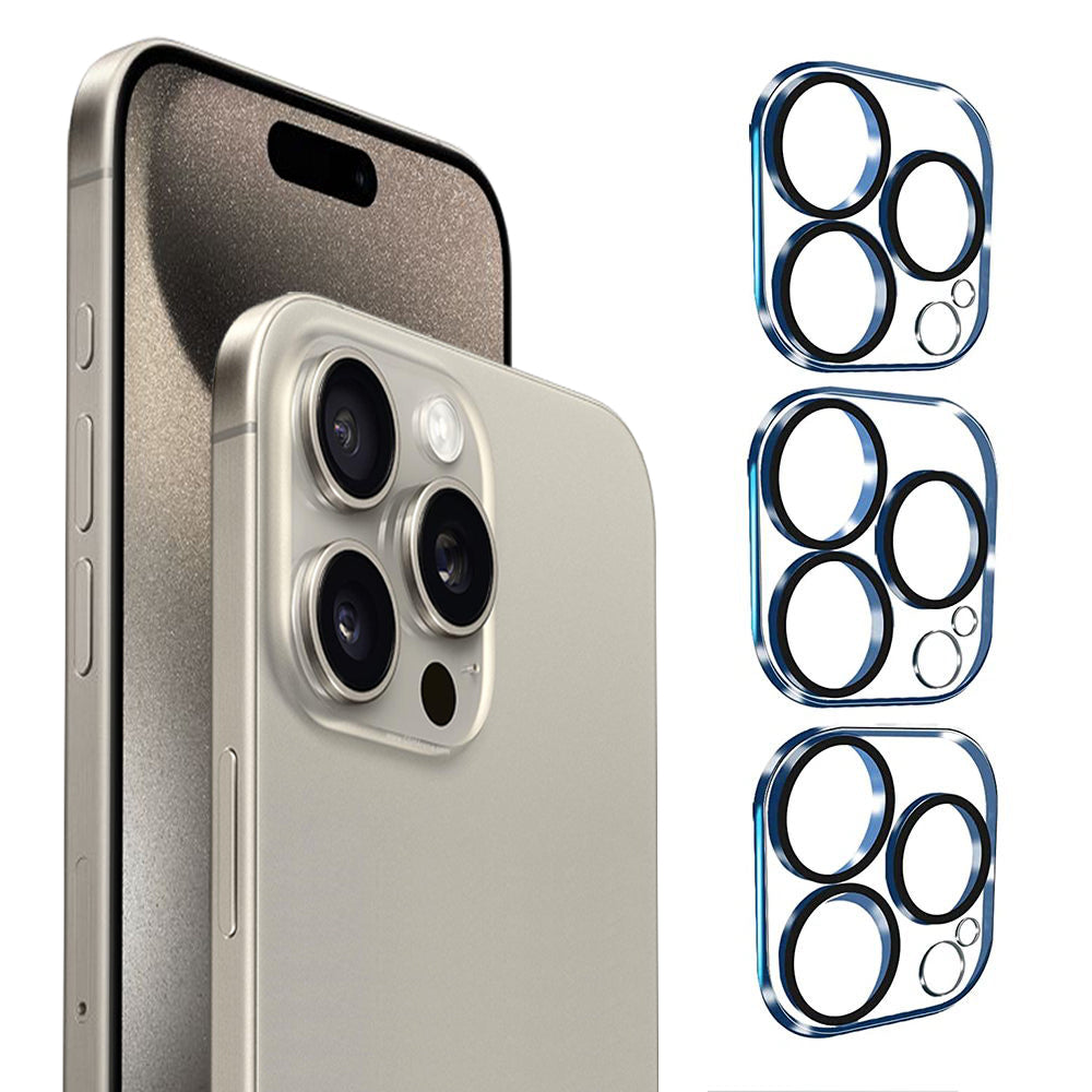 Kristallklarer Kameraobjektiv-Schutz aus gehärtetem Glas für das iPhone | Premium-Schutz gegen Kratzer und Staub