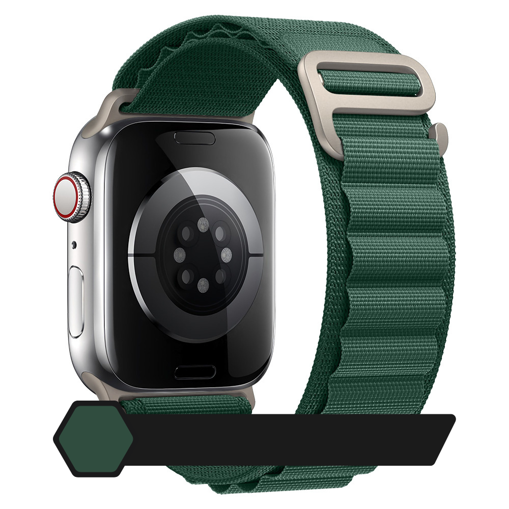 Armband für Apple Watch Serie 10/9/8/7/6/5/4/3/2/1 & Ultra 2/1, SE: 2024, 2023, 2022, 2021, 2020, 2019, | Alpin Loop Premium