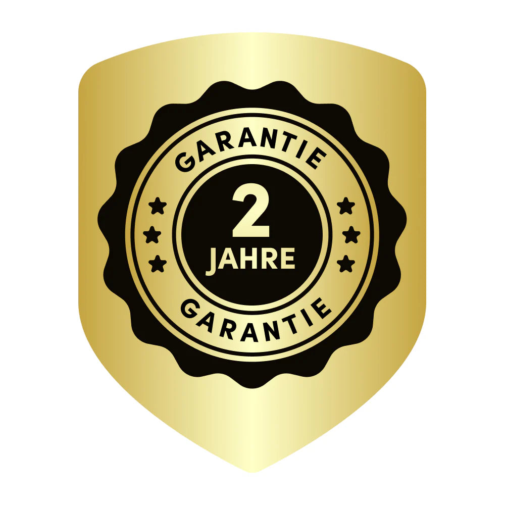 2 Jahre Kostenlose Ersatzgarantie — Bestes Preis-Leistungs-Verhältnis