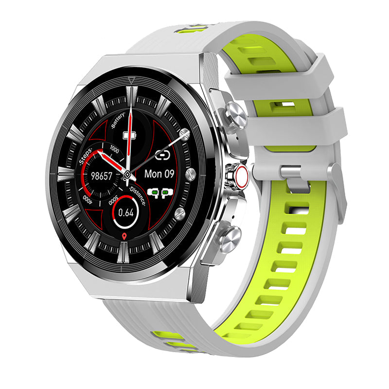 Premium Neue Smartwatch 400mAh Outdoor mit Kompass, Positionsbestimmung | NFC-Zugangskontrolle, IP68 Wasserdicht, Fitness