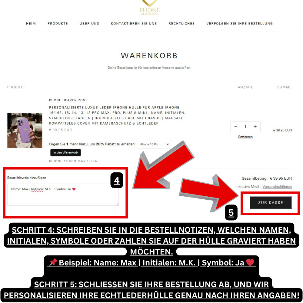 Personalisierte Luxus Leder iPhone Hülle für Apple iPhone 16/16e, 15, 14, 13, 12 Pro Max, Pro, Plus & Mini | Name, Initialen, Symbolen & Zahlen | Individuelles Case mit Gravur | MagSafe kompatibles Cover mit Kameraschutz & Echtleder