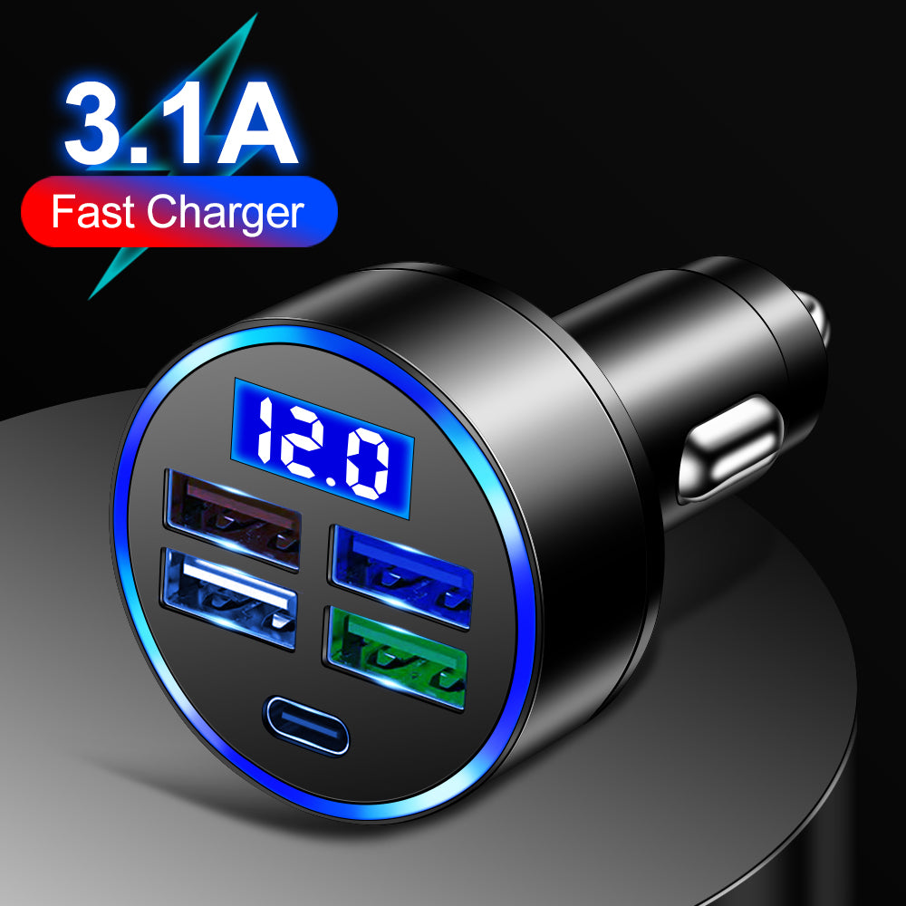 Transmetteur FM de haute qualité, voiture sans fil, Bluetooth 5.0, chargeur USB, radio Aux de voiture, lecteur MP3, musique, mains libres