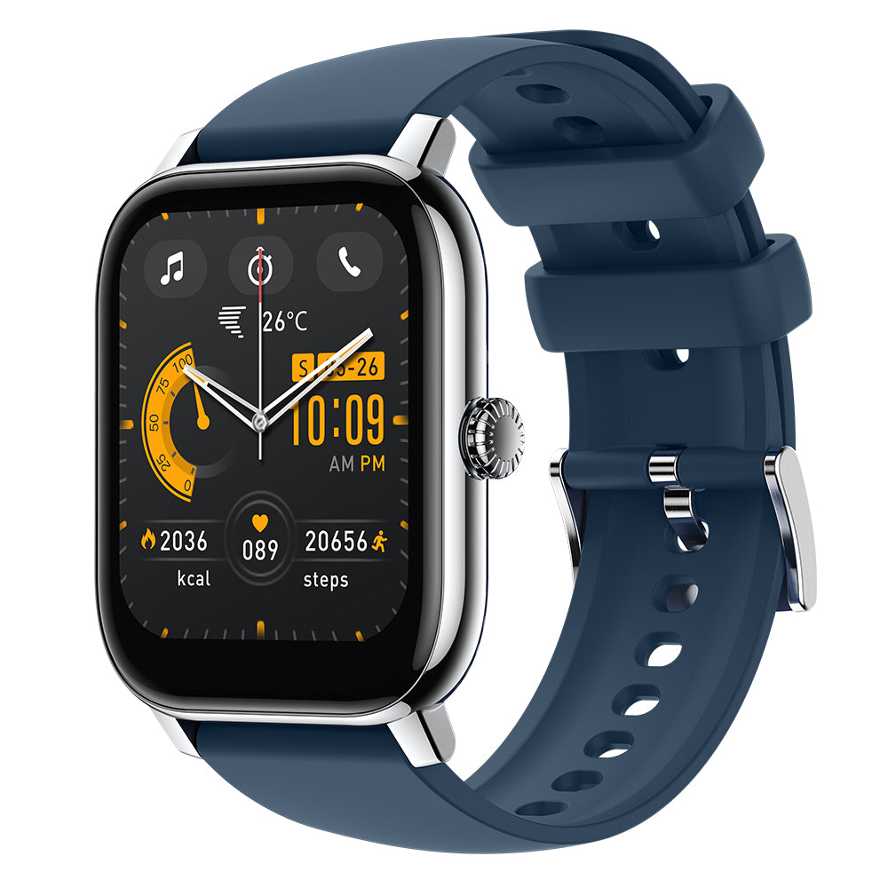 Premium Smartwatch Unisex – Fitness Watch with AI, Voice Calls, ECG, Blood Glucose Monitoring, Health Tracking, IP68 Waterproof, Step Counter, Heart Rate & Sleep Monitor, Notifications & Voice Assistant – For Women & Men