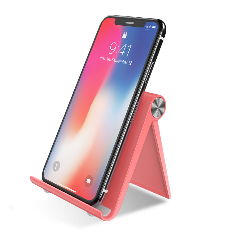 Hochwertiges Handyhalterung für Schreibtisch Ständer,Smartphone & Tablet für Apple iPhone 15,14,13 Tragbarer Mobilhalter 