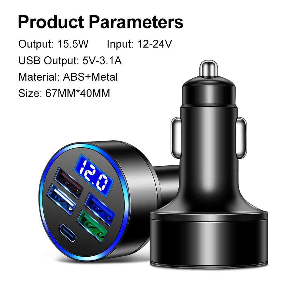 Transmetteur FM de haute qualité, voiture sans fil, Bluetooth 5.0, chargeur USB, radio Aux de voiture, lecteur MP3, musique, mains libres