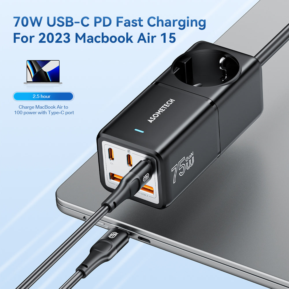 Premium 100W GaN3 Pro USB Ladegerät Desktop Ladestation - Typ C PD QC Quick Charge 4.0 3.0 Schnellladung - Phone Heaven Zone