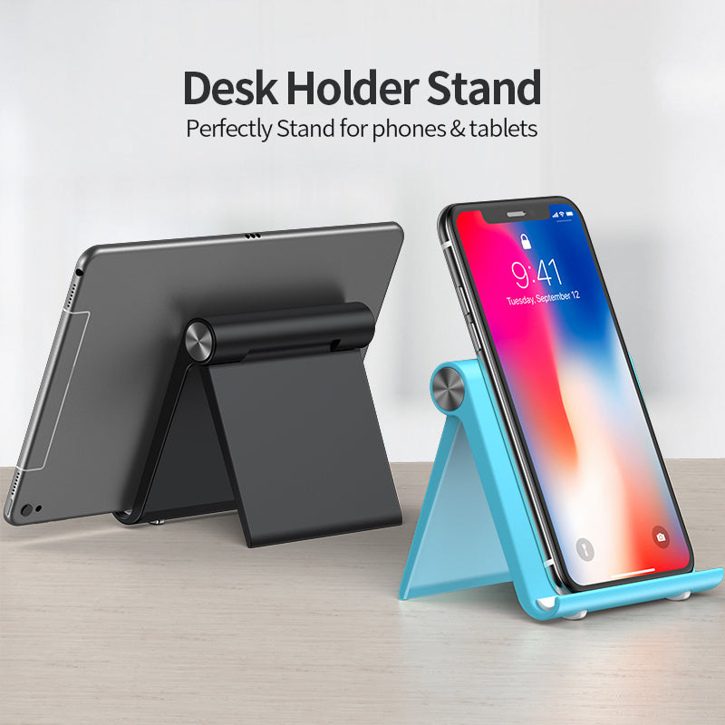 Hochwertiges Handyhalterung für Schreibtisch Ständer,Smartphone & Tablet für Apple iPhone 15,14,13 Tragbarer Mobilhalter 