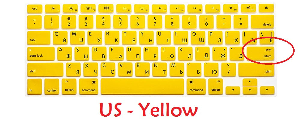 Premium Keyboard Protection Skin for Macbook Air/Pro/M3/M2/M1: 16,14,13-inch | 2024/2023/2022/2020 Series  High-Quality Keyboard Cover