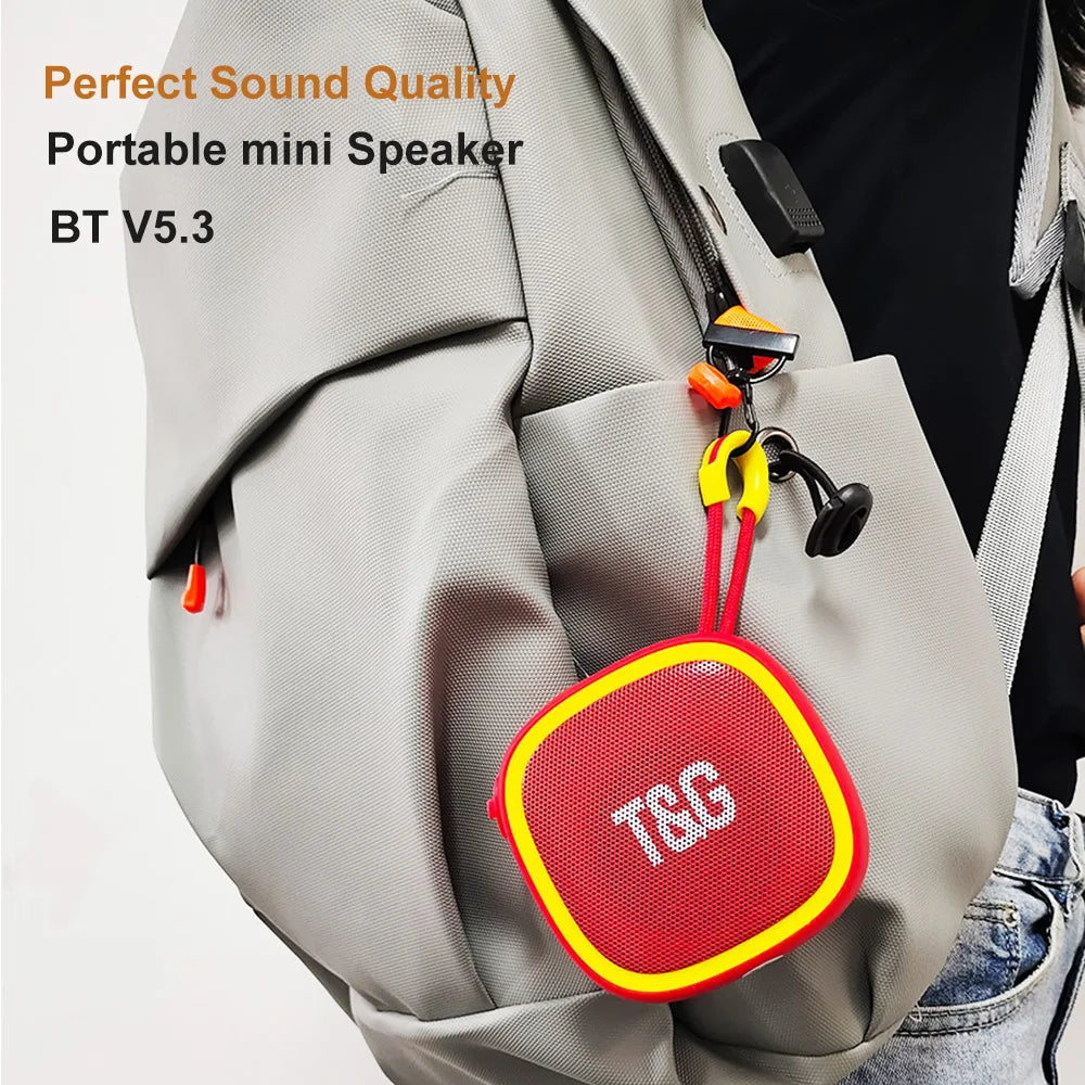 Hochwertiger T&G Mini-Bluetooth-Lautsprecher: Tragbar, Drahtlos, Outdoor-Sport Audio, Stereo, TF- & FM-Kartenunterstützung
