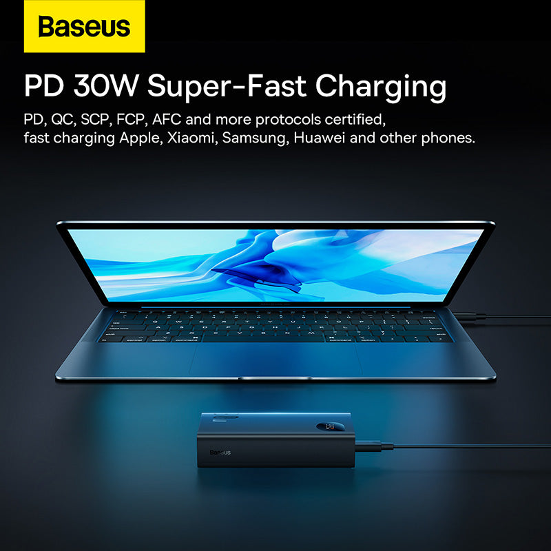 Premium Power Bank 10000mAh mit 22,5 W PD Schnellladegerät – Tragbares Ladegerät fürSmartphones, Apple iPhone, Samsung, iOS & Android AirPods, Earbuds, Android, Samsung, Xiaomi