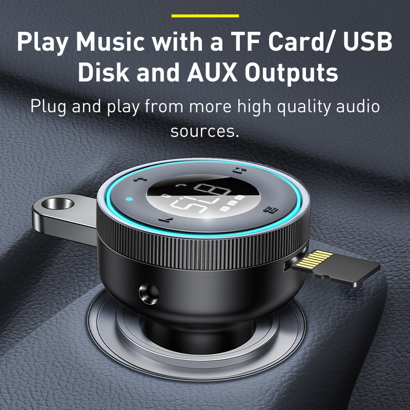 Transmetteur FM de haute qualité, voiture sans fil, Bluetooth 5.0, chargeur USB, radio Aux de voiture, lecteur MP3, musique, mains libres