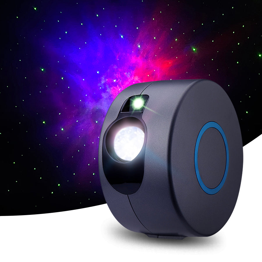 Premium Sterne-Projektor Licht: Buntes Nebelwolken-Nachtlicht, Dynamisches Galaxien-Sternennachtlicht für Schlafzimmer, Spielzimmer