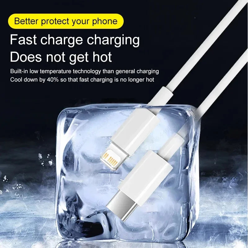 Câble de chargement PowerLink 20 W haut de gamme de type C