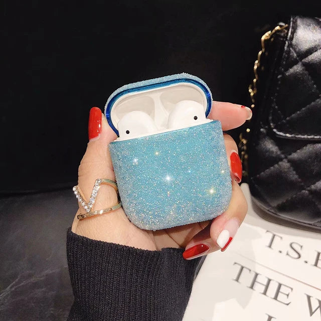 Étui de luxe 3D Bling Diamond pour Apple AirPods Pro et AirPods 1/2/3 - MagSafe Case Accessoires pour écouteurs Bluetooth sans fil